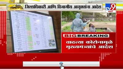 मोठी बातमी : आवश्यक तिथं कंटेन्मेंट झोन तयार करा, मुख्यमंत्र्यांचे जिल्हाधिकारी, विभागीय आयुक्तांना आदेश