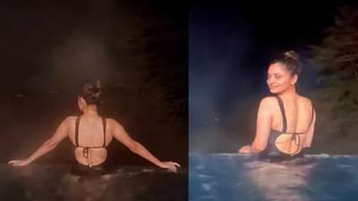 अंकिताची पूलमध्ये धमाल, फोटो पाहून सुशांतच्या चाहत्यांचा चढला पारा!