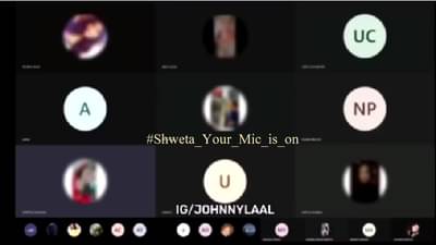 #Shwetayourmicison : माईक ऑन ठेवून श्वेताच्या चहाटळ गप्पा, Viral Zoom Call नेमका आहे तरी काय?