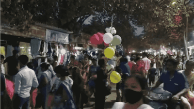 कल्याणमध्ये आठवडी बाजार, हजारोंची गर्दी, आयुक्तांचा एक फोन आणि शुकशुकाट