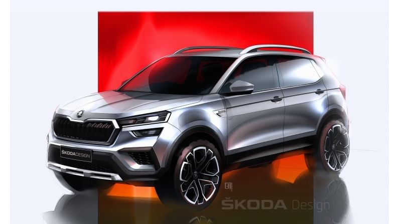 Skoda च्या नव्या कारची पहिली झलक सादर, मेड इन इंडिया SUV 18 मार्चला बाजारात