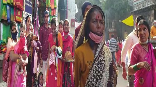 तुळजाभवानी मंदिरात कोरोना नियमांचं उल्लंघन, व्यापारी, पुजारी, भाविक विनामास्क, सॅनिटायझिंगही नाही!