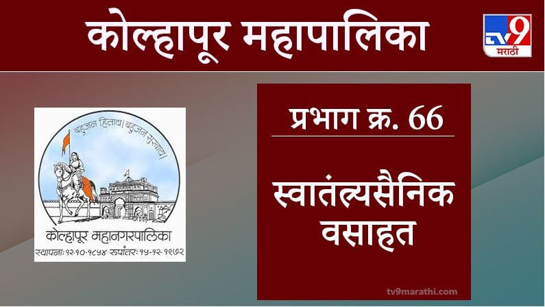 Kolhapur Election 2021, Ward 66 Swatantrya Sainik Vasahat : कोल्हापूर महापालिका निवडणूक, वॉर्ड 66 स्वातंत्र्यसैनिक वसाहत