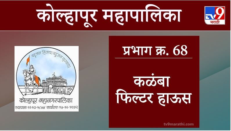 Kolhapur Election 2021, Ward 68 Kalamba filter House : कोल्हापूर महापालिका निवडणूक, वॉर्ड 68 कळंबा फिल्टर हाऊस