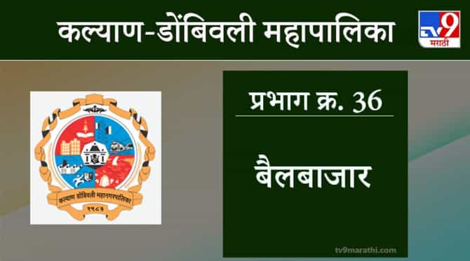 KDMC Election 2021 Ward No 36 Bailbajar Ward : कल्याण डोंबिवली मनपा निवडणूक, वॉर्ड 36 बैलबाजार
