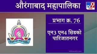 Aurangabad Election 2021, Ward 77 Thakare Nagar N2 CIDCO : औरंगाबाद महापालिका निवडणूक, वॉर्ड 77 ठाकरेनगर एन2 सिडको