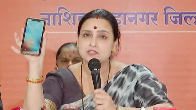 अरुण राठोडने कबुली जबाब दिलेला तो नंबर कुणाचा?, चित्रा वाघ यांच्याकडून आणखी एक गंभीर आरोप; चौकशीची मागणी