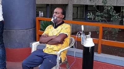 Nashik Corona : बेड मिळत नसल्याने काल ऑक्सिजन सिलेंडरसह आंदोलन, आज त्याच कोरोना रुग्णाचा मृत्यू
