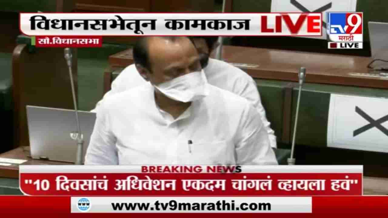 Maharashtra Budget Session Live: राज्यपाल 12 नावं जाहीर करतील त्यावेळेस विकास मंडळांची घोषणा: अजित पवार