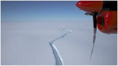 ग्लोबल वॉर्मिंगमुळे नवं संकट; लॉस एंजालिस शहरापेक्षाही मोठ्या आकाराचा हिमनग झाला वेगळा