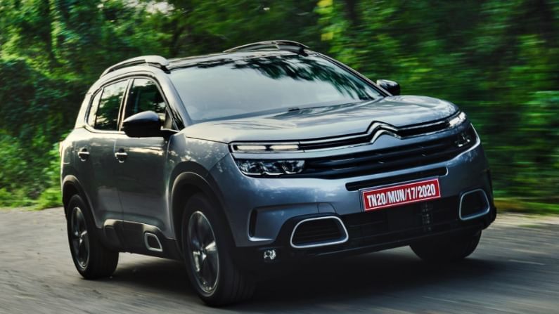 लाँचिंगपूर्वीच Citroen C5 एयरक्रॉस साठी बुकिंग सुरु, 5 वर्षांचं Maintenance Package मिळणार