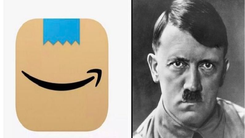 Amazon App चा नवा लोगो आठवड्याभरात हटवला, हिटलरच्या मिशीसोबत तुलनेनंतर बदल