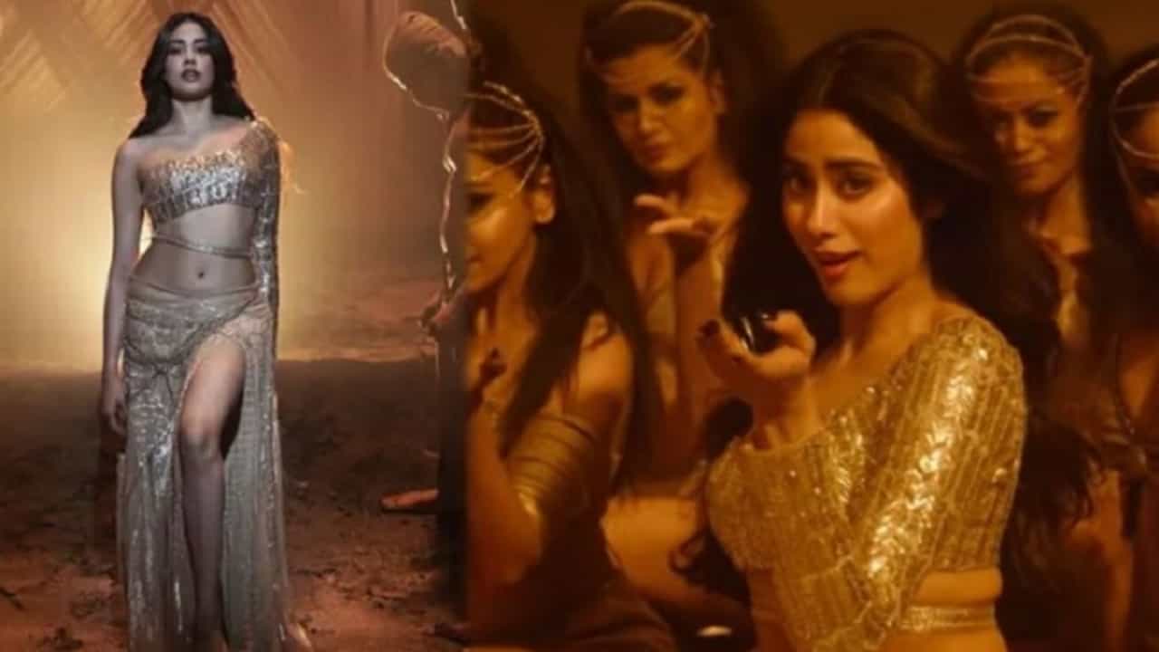 Video : जान्हवी कपूरच्या पहिल्याच आयटम साँगचा सोशल मीडियावर धुमाकूळ