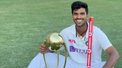 वॉशिंग्टन माझ्यापेक्षाही सुंदर खेळला, शास्त्री गुरुजींकडून शाबासकी