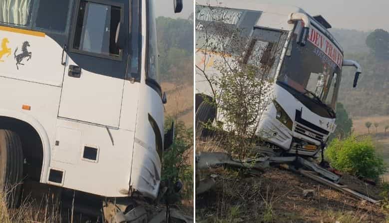 मुबंई पुणे एक्सप्रेसवर मोठी दुर्घटना होता होता टळली असल्याची माहिती समोर आली आहे.