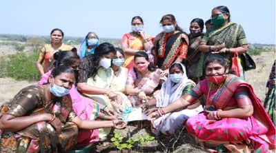 International womens day 2021 | गावाचा सगळा कारभार फक्त महिलांकडे; अहमदनगरच्या या गावाचा आदर्श सगळ्यांनी घ्यावा