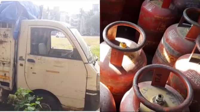 नवी मुंबई पोलिसांची भन्नाट कामगिरी,सिलेंडरमधील गॅस चोरणाऱ्या त्रिकुटाला बेड्या