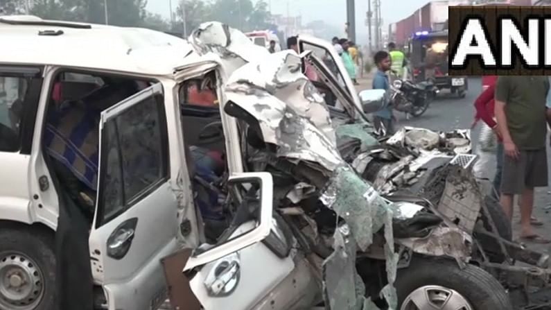 Road Accident | स्कॉर्पियो डिव्हाईडर ओलांडून ट्रकवर धडकली, नऊ प्रवाशांचा मृत्यू