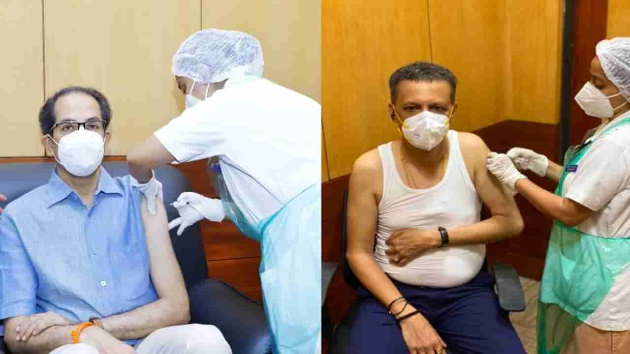 CM Uddhav Thackeray Covid19 Vaccine | मुख्यमंत्र्यांसोबत सासूबाईही जेजेत, ठाकरे कुटुंबातून कोणी-कोणी लस घेतली?