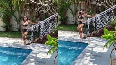 Video | ‘आजचा दिवस नवा’ म्हणत  ‘Bigg Boss 14’ची ‘ही’ स्पर्धक करतेय पूलमध्ये धमाल! पाहा तिचा व्हिडीओ...