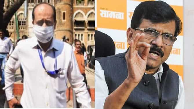 Sachin Vaze | वाझेंना अटक करुन महाराष्ट्र पोलीस दलाचा अपमान केला, शिवसेनेचा घणाघात