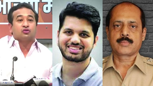 वाझे सट्टेवाल्यांकडून खंडणी उकळतो पण तो पुढे कुणाला देतो?; नितेश राणेंचा गंभीर आरोप
