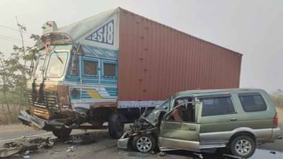 काळाचा घाला! इंदापूरच्या कबड्डीपटूंच्या गाडीचा अपघात, 2 गुणी कबड्डीपटू ठार