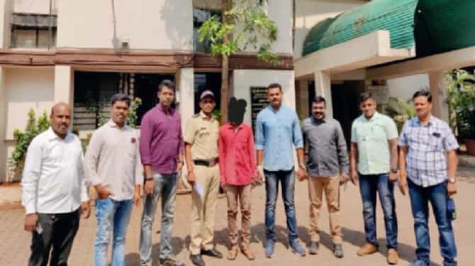 नवी मुंबई पोलिसांचं कौशल्य, दोन अक्षराच्या पत्यावरुन अडीच वर्षांपासून फरार आरोपीला बेड्या