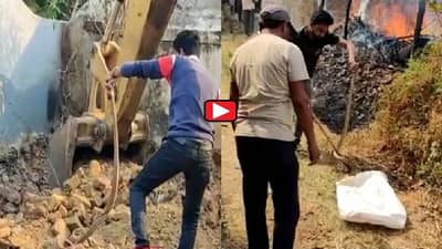VIDEO | भंडाऱ्यात एकाच घरी निघाले तीन विषारी साप, पाहा थरारक व्हिडीओ