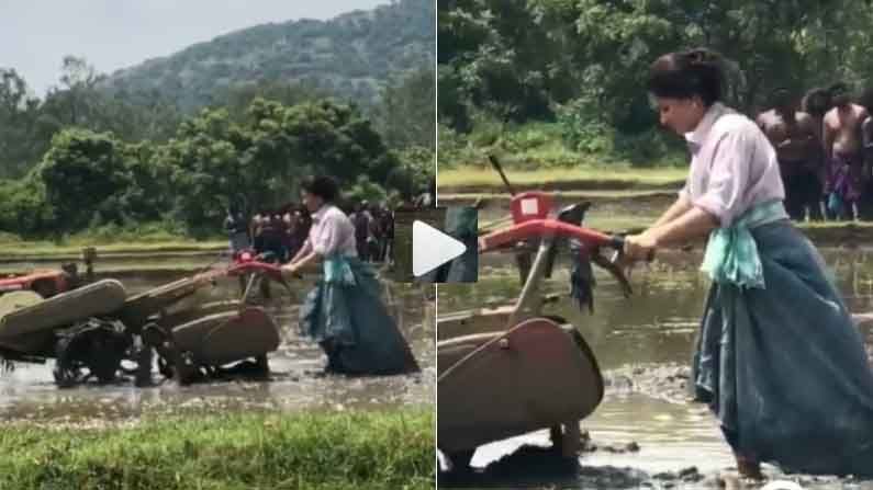 Video | जेव्हा ‘नॅशनल क्रश’ रश्मिका मंदना शेतात नांगर चालवते, पाहा व्हिडीओ! Video | जेव्हा ‘नॅशनल क्रश’ रश्मिका मंदना शेतात नांगर चालवते, पाहा व्हिडीओ!