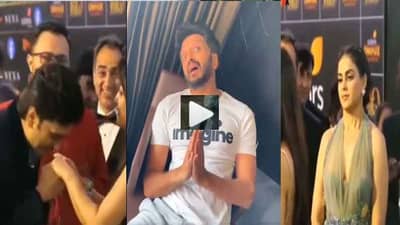 Riteish-Genelia | दुसऱ्या अभिनेत्रीच्या हातांचं चुंबन, चिडलेल्या जेनेलियाने केली रितेशची धुलाई, पाहा Video
