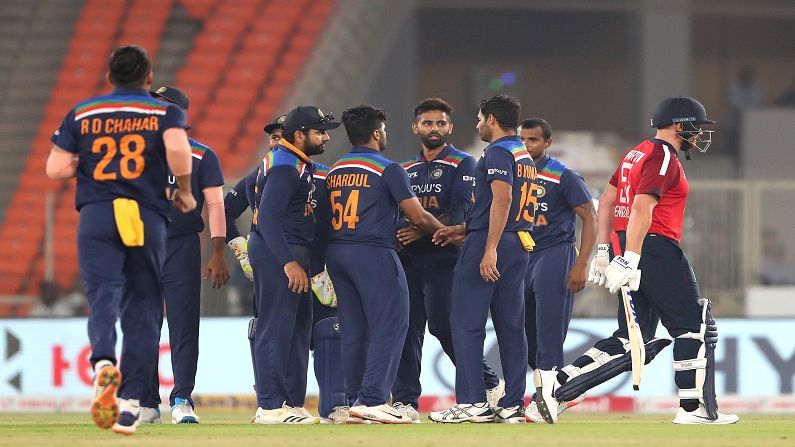 India vs England 2021, 5th T20I  | शार्दुल-भुवनेश्वरचा भेदक मारा, विराट-रोहितची फटकेबाजी, टीम इंडियाची इंग्लंडवर 36 धावांनी मात,  3-2 ने मालिका खिशात