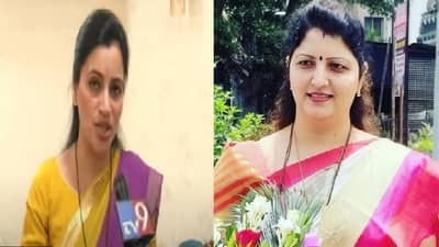 पवारांच्या पाठिंब्याचा आदरच, पण राष्ट्रवादीच्या चिन्हावर निवडून आले नाही, नवनीत राणांनी चाकणकरांना सुनावलं