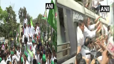 Video : बिहारमध्ये RJD कार्यकर्त्यांवर लाठीचार्ज, तेजस्वी आणि तेजस्वी यादव पोलिसांच्या ताब्यात