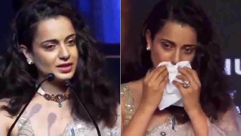 Kangana Ranaut | स्वतःला ‘बब्बर शेर’ म्हणवणाऱ्या कंगनाच्या डोळ्यात आले पाणी, वाचा नेमकं काय झालं...