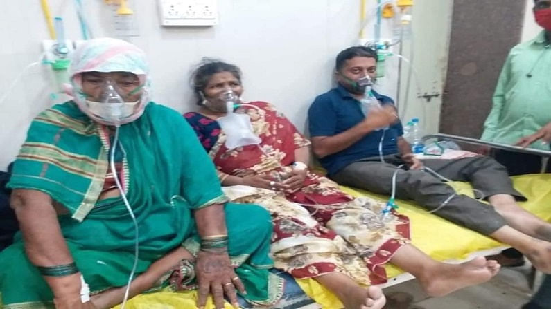 Aurangabad corona Update : घाटी रुग्णालयात कोरोना रुग्णांचे प्रचंड हाल, एका बेडवर 3 रुग्ण!