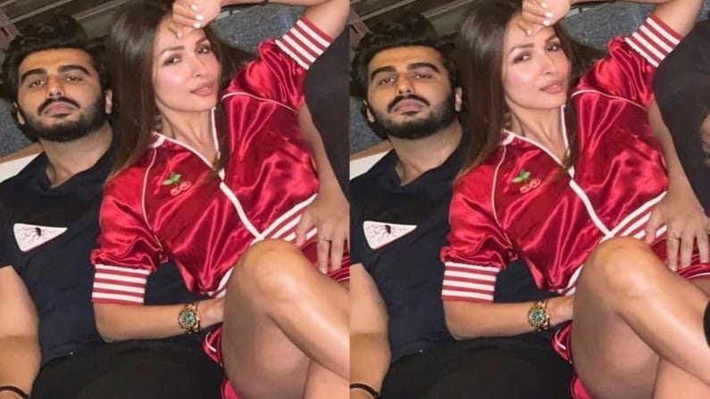 अभिनेता अर्जुन कपूर आणि करण जोहरसोबत ता चर्चित फोटोमध्ये मलायका अरोरा दिसत आहे. तर, दुसर्‍या फोटोमध्ये ती करिश्मा कपूर, अमृता अरोरा, करण जोहर आणि इतर कलाकारांसमवेत दिसली आहेत. यात मलायका फोटोसाठी खास पोज करताना दिसत आहेत.