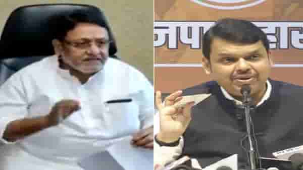 फडणवीस पंढरपुरात म्हणाले, सरकार बदलायचं माझ्यावर सोडा, मलिक म्हणतात, ना नौ मन तेल होगा, ना राधा नाचेगी!