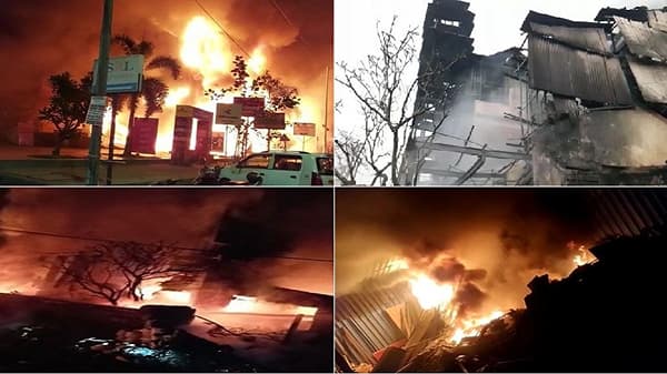 मुंबईत प्रभादेवीत गोदामाला भीषण आग, दोन दिवसात पाच ठिकाणी अग्नितांडव