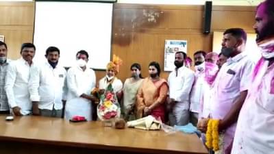 कर्जत पंचायत समिती सभापती निवडीत रोहित पवारांचं वर्चस्व, राष्ट्रवादीच्या मनिषा जाधव बिनविरोध