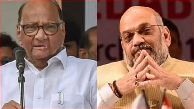 आधी तटकरेंच्या उपस्थितीत शरद पवार-अमित शाहांची बैठक, मग तटकरेंशिवाय वेगळी चर्चा!