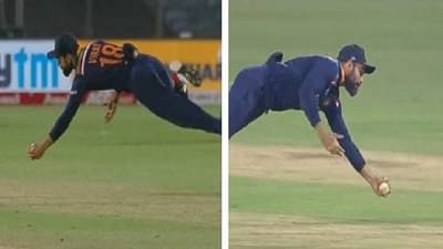 VIDEO : हवेत झेपावत विराट कोहलीची एक हाती शानदार कॅच, आदिल रशीद तंबूत