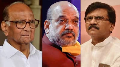 पवार-शहा भेट झालीच नाही, अफवांची धुळवड थांबवा; संजय राऊतांचं ट्विट