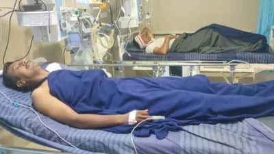 Nanded sikh halla bol Violence : SP साहेबांवरचा तलवारीचा वार स्वत: झेलला, प्रमोद शेवाळेंचा अंगरक्षक ICU मध्ये