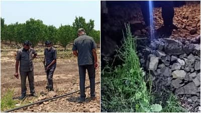 अहमदनगरमध्ये महिलेने शेतात सापडलेला जुना बॉम्ब मुलाकडे दिला, अन पुढे जे झालं त्यानं नगर हादरलं