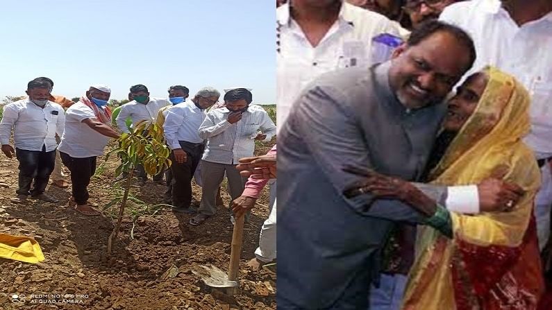 गुणाबाईंच्या नावाने दोन झाडं लावा, महादेव जानकरांचं आवाहन, आईच्या रक्षाविसर्जनानिमित्त रोपट्यांना रक्षा वाहिली गुणाबाईंच्या नावाने दोन झाडं लावा, महादेव जानकरांचं आवाहन, आईच्या रक्षाविसर्जनानिमित्त रोपट्यांना रक्षा वाहिली