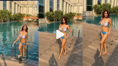 Video | कश्मीरा शाहचं बॉडी ट्रान्सफॉरमेशन, ब्लू बिकिनीत दिसला ग्लॅमरस अंदाज, पाहा व्हिडीओ...
