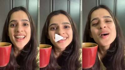 Video | कोरोनावर मात केल्यानंतर प्रिया बापट म्हणतेय, ‘आभाळागत माया तुझी आम्हावरी राहू दे...’, पाहा व्हिडीओ