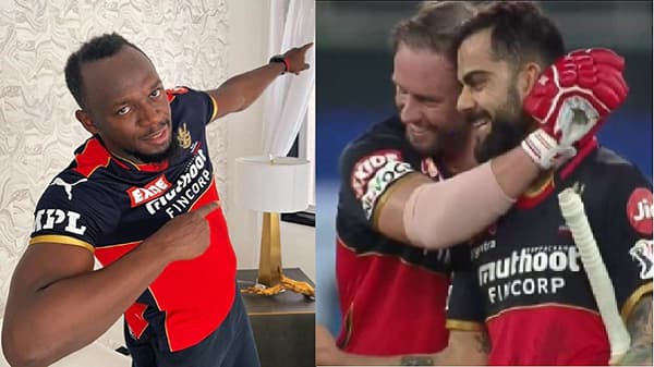 IPL 2021 : उसेन बोल्टचा RCB ची जर्सी परिधान करत विराट कोहलीला खास मेसेज, म्हणतो, लक्षात ठेवा...