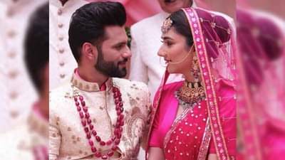 Video | राहुल वैद्य-दिशा परमारने गुपचूप बांधली लग्नगाठ? सोशल मीडियावर व्हिडीओचा धुमाकूळ!